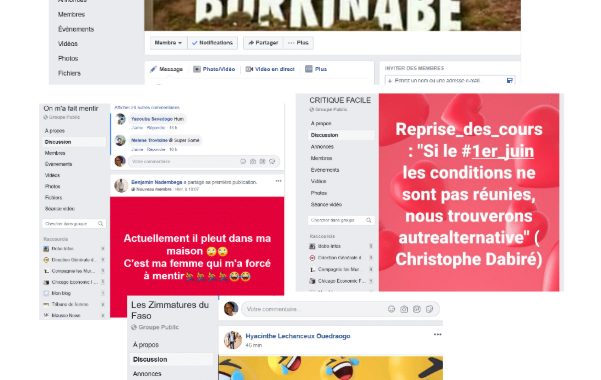 Burkina : attrait des jeunes pour les groupes de discussion sur Facebook